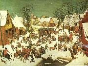 Pieter Bruegel, barnamorden i betlehem.